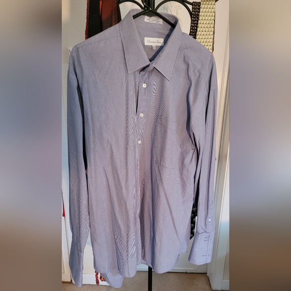 Dior | Shirts | Vintage Christian Dior French Cuff Dress Shirt